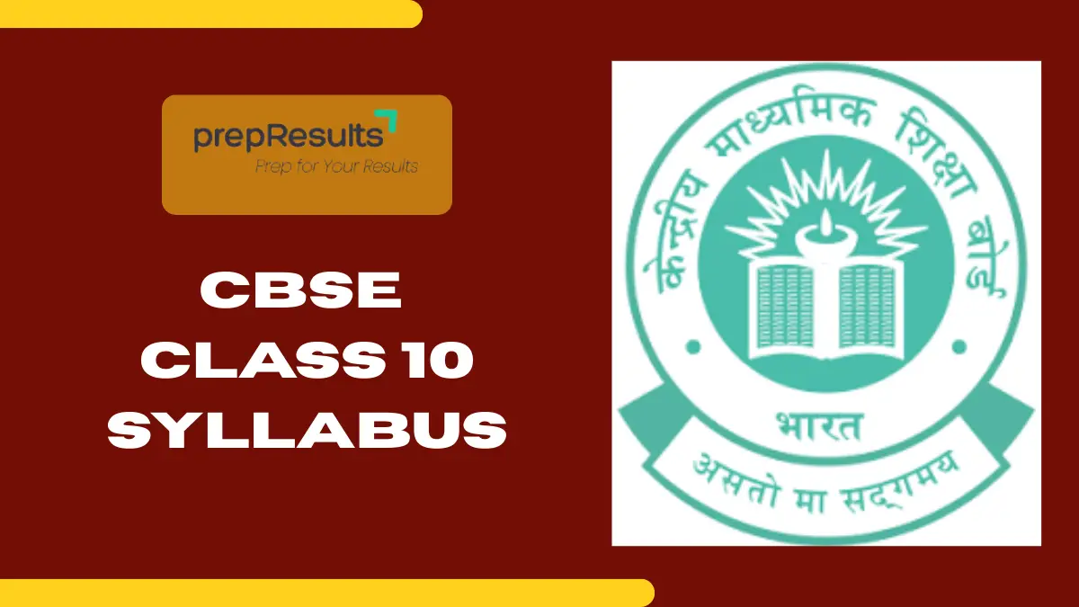 CBSE Class 10 Syllabus