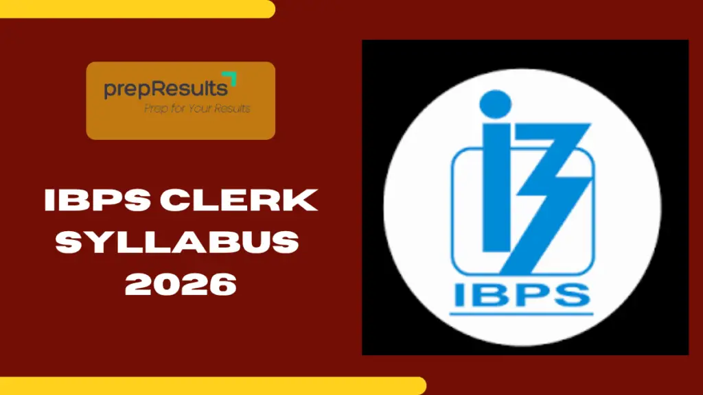 IBPS Clerk Syllabus