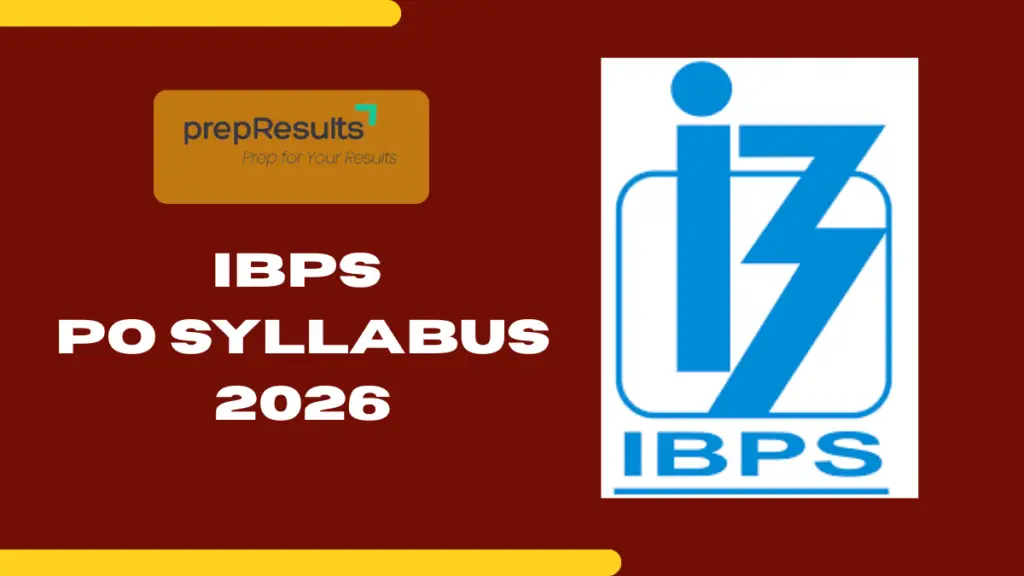 IBPS PO Syllabus 2026