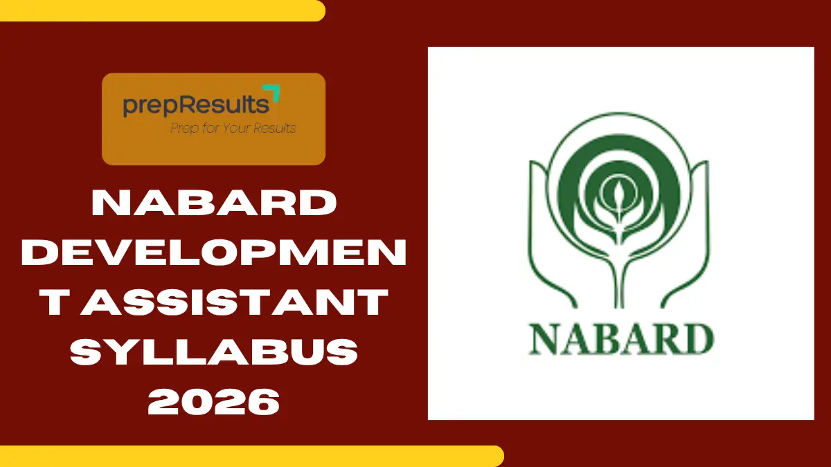NABARD Development Assistant Syllabus