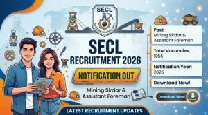 SECL Recruitment 2026