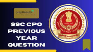 SSC CPO Previous year question