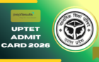 UPTET Admit Card 2026